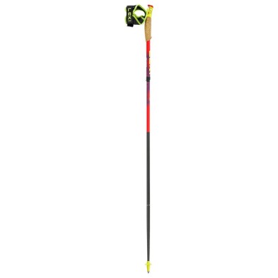 Bastones Leki Ultratrail FX. One (par) Bright Red/ Violet/ Neon Yellow