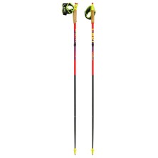 Bastones Leki Ultratrail FX. One (par) Bright Red/ Violet/ Neon Yellow