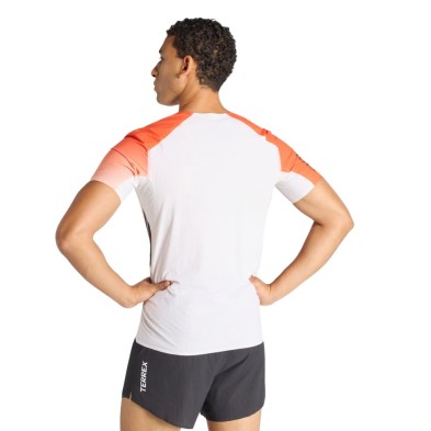 Camiseta manga corta Adidas Terrex Xperior Pro Hombre White/ Semi Impact Orange