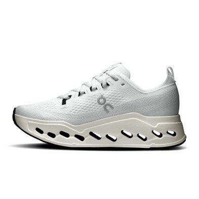 Zapatillas On Running Cloudsurfer max Mujer White White fluidez y suavidad