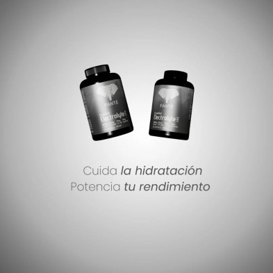 Fanté Essential Electrolytes Lite 120 cápsulas para tomar antes, durante o después de tus entrenos o competiciones