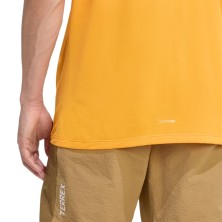 Camiseta manga corta Adidas Terrex Multi Climacool Logo Tech hombre Pure Tangerine tecnología climacool para mantener seco