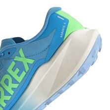 Zapatillas Adidas Terrex Agravic 4 Mujer Blue Burst Off White Lime Burst drop 8mm