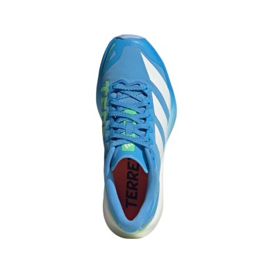 Zapatillas Adidas Terrex Agravic 4 Mujer Blue Burst Off White Lime Burst empeine transpirable para pies secos