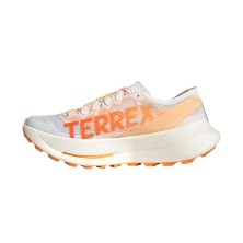 Zapatillas Adidas Terrex Agravic Speed Ultra 2 Mujer White/ Impact Orange/ Reflective Silver
