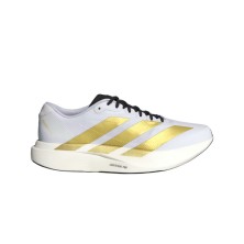 Zapatillas Adidas Adizero Evo SL Woven Hombre Cloud White Matte Gold Core Black