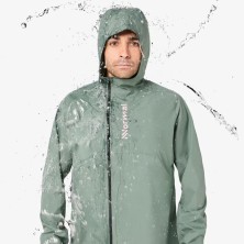 Chaqueta impermeable Nnormal Trail Rain hombre Green