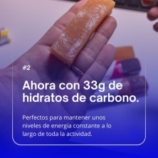 Barrita Nutrinovex Glucobar Plátano con sodio con 33 gramos de hidratos de carbono