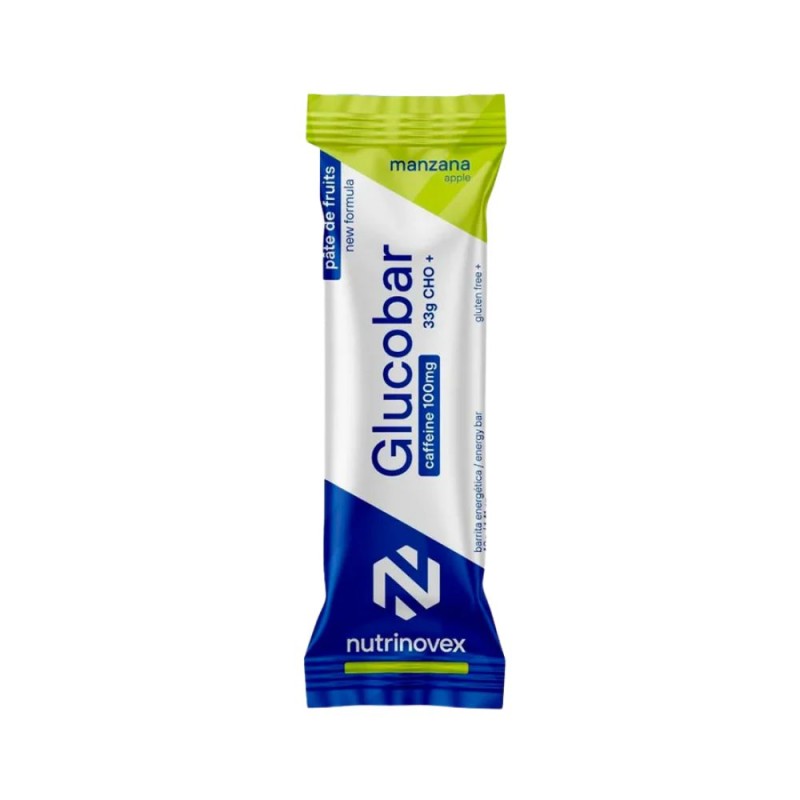 Barrita Nutrinovex Glucobar Manzana con Cafeína