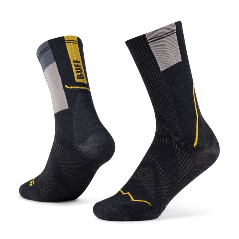Calcetines Buff Coolnet Crew CC Graphite