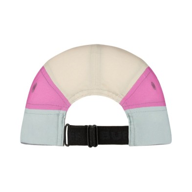 Gorra Buff 5 Panel Go Cap Domus verde rosa beige