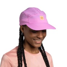 Gorra Buff Speed Cap Solid Iris Logo reflectante para aumentar la visibilidad