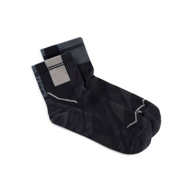 Calcetines Buff CoolNet Media caña negro gris