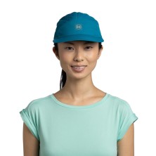 Gorra Buff Speed Cap Solid Teal ligereza y comodidad
