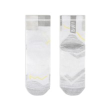 Calcetines Buff CoolNet Quarter CQ White ideales para running transpirabilidad y frescor