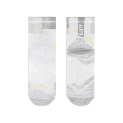Calcetines Buff CoolNet Quarter CQ White ideales para running transpirabilidad y frescor