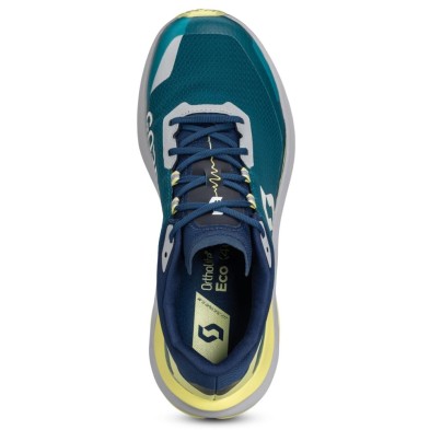 Zapatillas Scott Kinabalu Trail Gore-Tex mujer verde gris amarillo