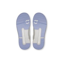 Zapatillas On Running THE ROGER Kids unisex Ivory/ Nimbus suela de goma con muy buen agarre