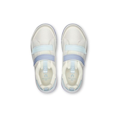 Zapatillas On Running THE ROGER Kids unisex blanco azul lila