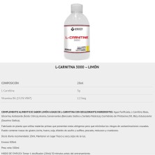 Scientiffic Nutrition L-Carnitine 3000 líquida Limón