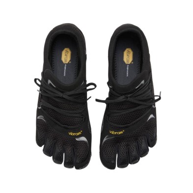 Zapatillas Vibram Fivefingers Roadaround 2 hombre negro con detalles reflectantes