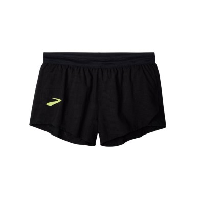 Pantalón running Brooks Pro Kit Split Short 3 hombre Trail Black