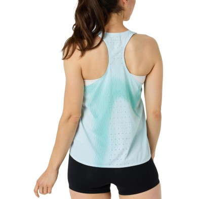 Camiseta tirantes Brooks Pro Kit Singlet mujer Soundwave Mavericks sin mangas con libertad de movimientos