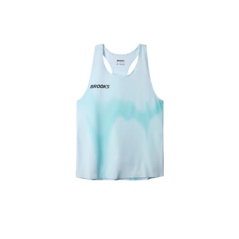 Camiseta tirantes Brooks Pro Kit Singlet mujer Soundwave Mavericks
