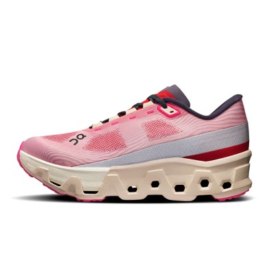 Zapatillas On Running Cloudmonster Hyper mujer Red Cream