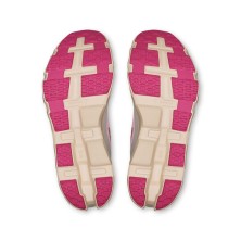 Zapatillas On Running Cloudmonster Hyper mujer Red Cream suela cloudtec con Helion