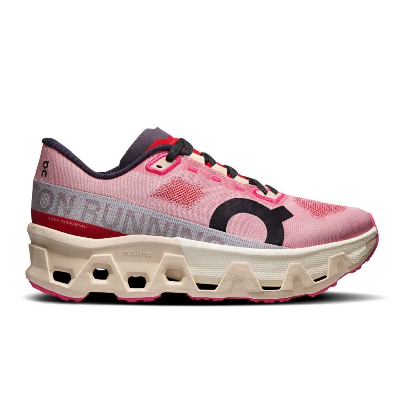 Zapatillas On Running Cloudmonster Hyper mujer Red Cream
