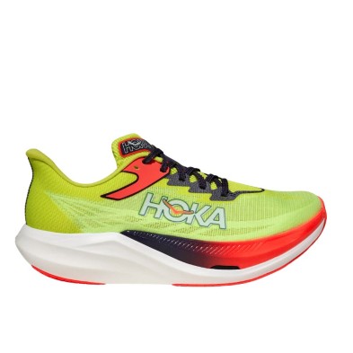 Zapatillas Hoka U Rocket X 3 Neon Yuzu/ Squid Ink