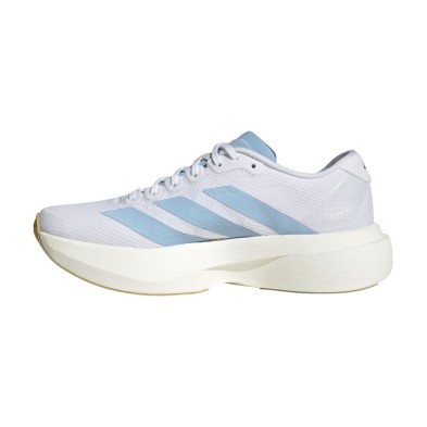 Zapatillas Adidas Adizero Evo SL Woven mujer blanco azul claro dorado