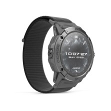 Reloj Deportivo GPS Coros Vertix 2S correa nailon gris oscuro Space solo 70 gramos
