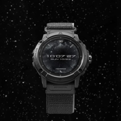 Reloj Deportivo GPS Coros Vertix 2S correa nailon Space correa y esfera personalizada