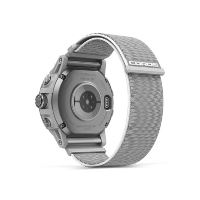 Reloj Deportivo GPS Coros Vertix 2S Moon en la caja viene también la correa de silicona