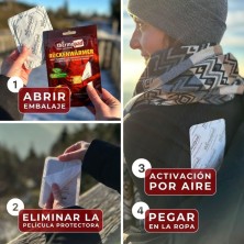 Parches calentadores Thermopad Body Warmer 10 unidades