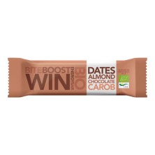 Barrita ecológica Bite Boost Win Bio Energy Bar Dates Almond Chocolate Carob