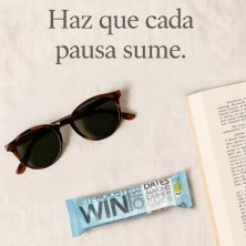 Barrita ecológica Bite Boost Win Bio Energy Bar dátiles almendra algarroba y anarcardos, un snack saludable