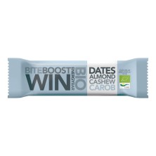 Barrita ecológica Bite Boost Win Bio Energy Bar Dates Almond Cahsew Carob