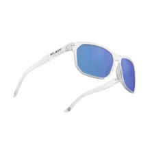 Gafas Rudy Project Soundrise Crystal Gloss ML azul alto rendimiento óptico