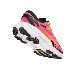 Zapatillas Hoka Mafate X mujer Neon Hoka Citrus/ Neon Rose placa fibra de carbono