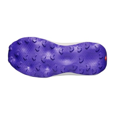 Zapatillas Salomon Ultra Glide 4 mujer Brunnera Blue/ Vanilla Ice con tacos de 4mm