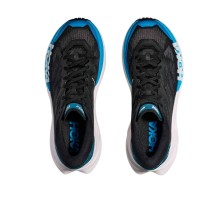 Zapatillas Hoka Mafate X Hombre Neon Hoka Black/ Skyward Blue par puntera protectora