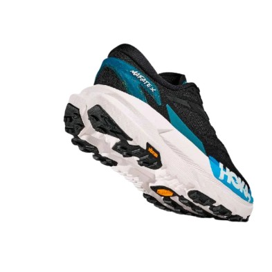 Zapatillas Hoka Mafate X Hombre Neon Hoka Black/ Skyward Blue placa fibra de carbono