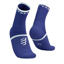 Calcetines Compressport PRO Marathon V2.0 Orient Blue Star White