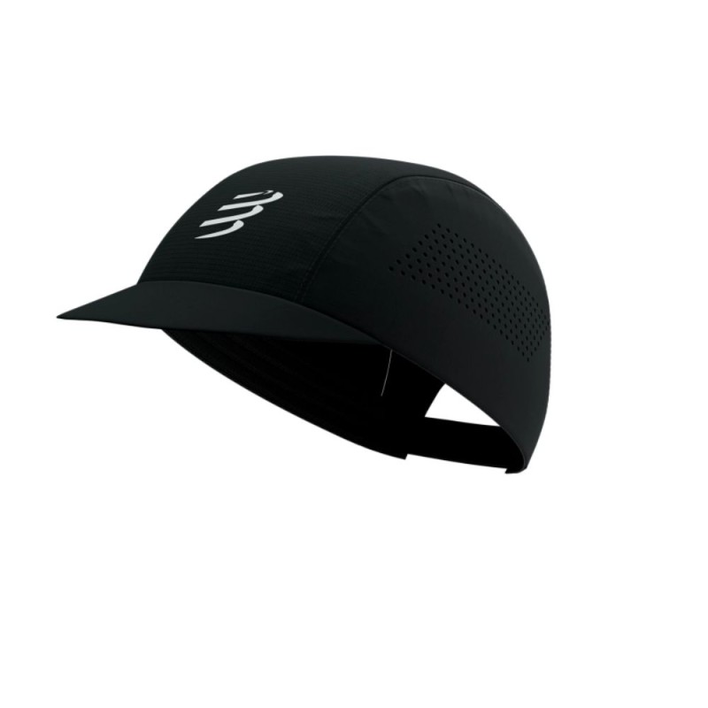 Gorra running Compressport Pro Racing Cap unisex Black