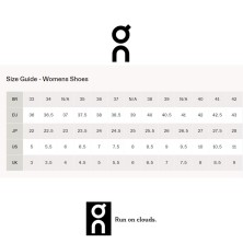 tallaje On running calzado mujer