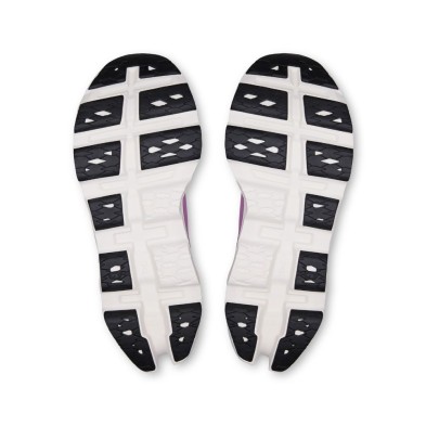 Zapatillas On Running Cloudmonster 3 mujer Sakura Ivory pisada reactiva para correr como en las nubes