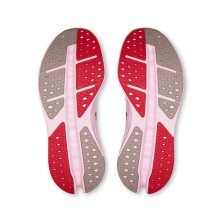 Zapatillas On Running Cloudsurfer max Mujer Ivory Peony pisada neutra